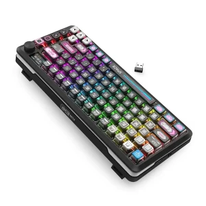 کیبورد بی سیم گیمینگ ردراگون مدل FLEKACT K708 MC PRO RGB